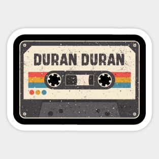 Retro Cassette - DURAN DURAN Sticker